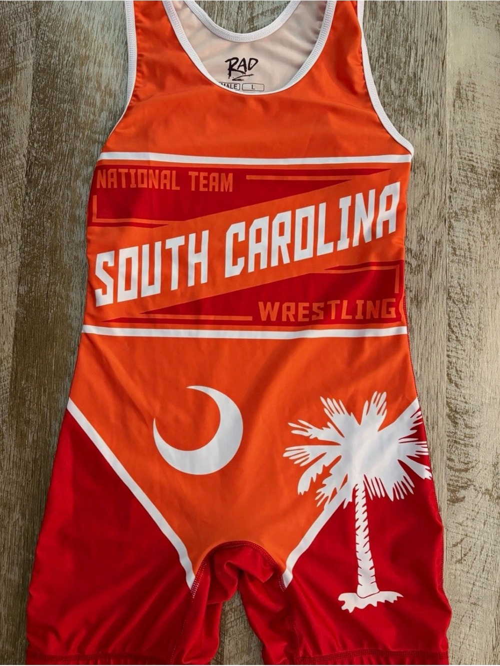 South Carolina Wrestling Singlet